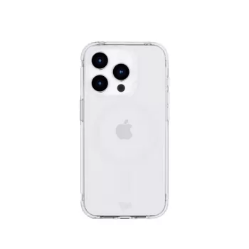   Tech21 EvoClear Magsafe iPhone 15 Pro MagSafe szilikon hátlap tok, átlátszó