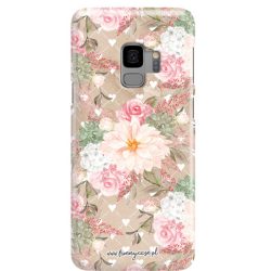  Casegadget Samsung Galaxy S8 Roses And Hearts, hátlap, tok, mintás, színes