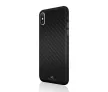 Hama Black Rock Ultra Thin Iced Carbon Case iPhone X/Xs, hátlap, tok, fekete