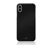 Hama Black Rock Ultra Thin Iced Carbon Case iPhone X/Xs, hátlap, tok, fekete