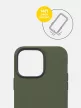 Bodyguardz Motus Clip Case iPhone 14 Pro Max ütésálló hátlap, tok, sötétzöld