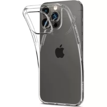   Spigen Crystal Flex Liquid Crystal iPhone 14 Pro/15 Pro hátlap, tok, átlátszó