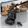 Awei T36 TWS Bluetooth headset akkumulátoros töltő tokkal, fekete