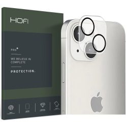   Hofi Cam Pro iPhone 13/13 Mini kameravédő üvegfólia, fekete