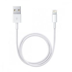   Apple gyári iPhone lightning adat és töltő kábel ME291ZM/A, dobozos, 0.5m, fehér