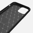 Carbon Case Flexible iPhone 11 Pro Max hátlap, tok, sötétkék