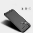 Carbon Case Flexible Samsung Galaxy Note 10 hátlap, tok, fekete