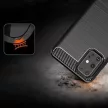Carbon Case Flexible Samsung Galaxy S20 Plus hátlap, tok, fekete