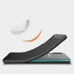 Carbon Case Flexible Samsung Galaxy A70s hátlap, tok, fekete
