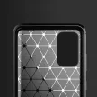Carbon Case Flexible Samsung Galaxy S20 Plus hátlap, tok, sötétkék