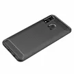 Carbon Case Flexible Samsung Galaxy A20/A30/A50/A50s/A30s hátlap, tok, sötétkék