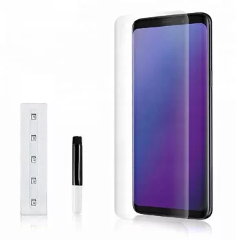   Samsung Galaxy S10 Lite UV 5D Full Glue teljes kijelzős edzett üvegfólia (tempered glass), 9H keménységű, átlátszó