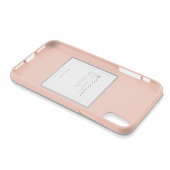 Mercury Goospery Soft Jelly Case Xiaomi Mi Note 10 Lite hátlap, tok, bézs