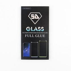   iPhone 7/8 5D Full Glue teljes kijelzős edzett üvegfólia, 9H keménységű, fekete