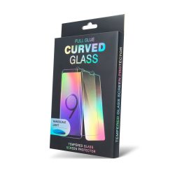   Samsung Galaxy S9 Plus UV 5D Full Glue teljes kijelzős edzett üvegfólia (tempered glass), 9H keménységű, átlátszó