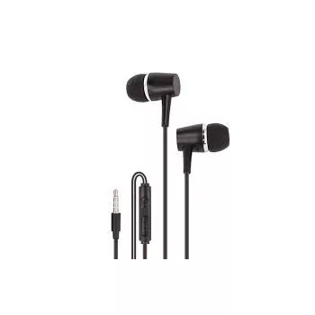   Maxlife MXEP-02 vezetékes fülhallgató, headset, 3.5mm jack, fekete