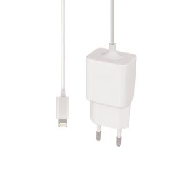   MaxLife MXTC-03 iPhone lightning hálózati töltő és kábel, 1A, 1m, fehér