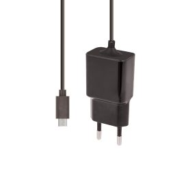   MaxLife MXTC-03 Micro USB hálózati töltő és kábel, gyorstöltő, 2.1A, 1m, fekete