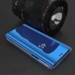 Clear View Case cover Xiaomi Redmi 8A oldalra nyíló tok, kék