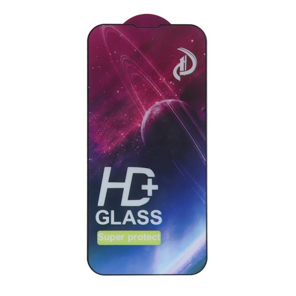 Samsung Galaxy A05s 9D Full Glue teljes kijelzős üvegfólia (tempered glass) 9H keménységű, fekete