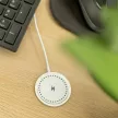 Maxlife MXWC-05 mágneses MagSafe vezeték nélküli töltő, 15W, fehér