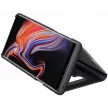Clear View Case cover Xiaomi Redmi 9A oldalra nyíló tok, fekete