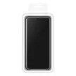 Clear View Case cover Xiaomi Redmi 9A oldalra nyíló tok, fekete