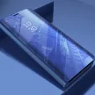 Clear View Case cover Samsung Galaxy A02s oldalra nyíló tok, kék