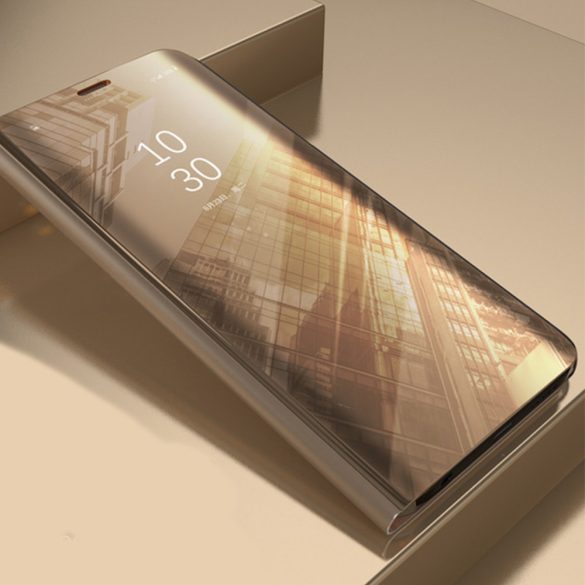 Clear View Case cover Samsung Galaxy A32 4G hátlap, tok, arany