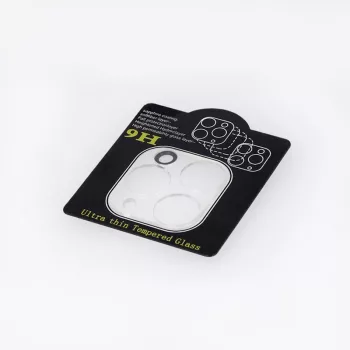   iPhone 13/13 Mini 3D kameravédő üvegfólia (tempered glass), 9H keménységű, átlátszó