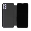 Clear View Case cover Samsung Galaxy A13 5G oldalra nyíló tok, fekete