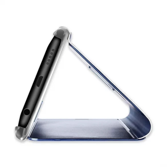 Clear View Case cover Samsung Galaxy A13 5G oldalra nyíló tok, rózsaszín