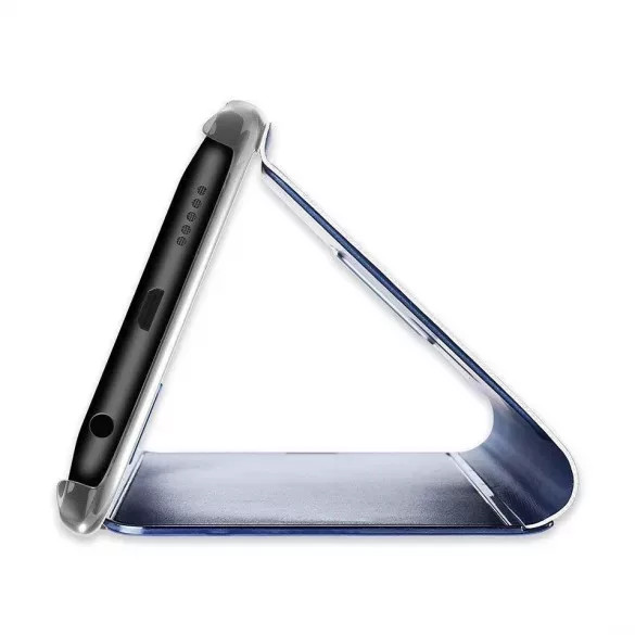 Clear View Case cover Samsung Galaxy A13 4G oldalra nyíló tok, rózsaszín