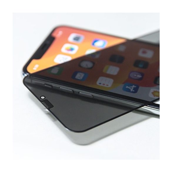 Xiaomi Redmi Note 10 5G Privacy Glass betekintés védett edzett üvegfólia (tempered glass) 9H keménységű, átlátszó