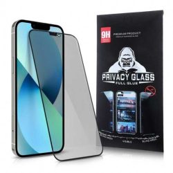   Samsung Galaxy A13 4G/ A13 5G/A22 5G/M02S/A32 5G/A03s/A03 Core Privacy Glass betekintés védett edzett üvegfólia (tempered glass) 9H keménységű, átlátszó