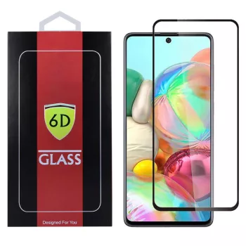   iPhone 16 Plus 6D Full Glue teljes kijelzős edzett üvegfólia, 9H keménységű, fekete