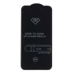 iPhone 16 10D Full Glue teljes kijelzős edzett üvegfólia, 9H keménységű, fekete