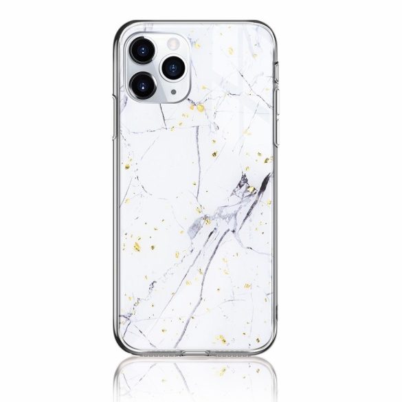 Marble 01 Huawei P Smart (2020) mintás hátlap, tok, színes