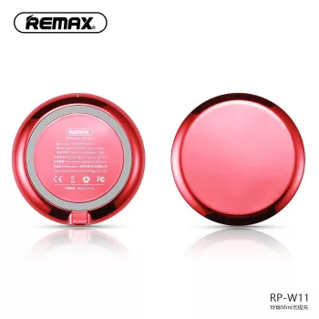   Remax RP-W11 Qi Wireless Charger, univerzális vezeték nélküli töltő, piros