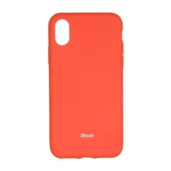 Roar Jelly Case iPhone Xr hátlap, tok, barack rózsaszín