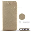 Smart Magnet Huawei Mate 30 Lite oldalra nyíló tok, arany
