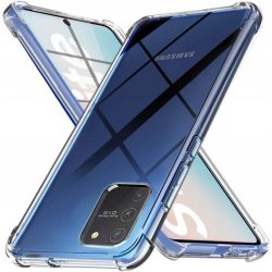   Anti-Shock Samsung Galaxy S10 Lite/A91 szilikon hátlap, tok, átlátszó