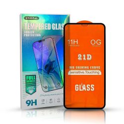   Glass Samsung Galaxy A42 5G 6D Full Glue teljes kijelzős edzett üvegfólia (tempered glass) 9H keménységű, tokbarát, fekete