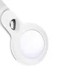 Apple Airtag kulcstartó szilikon tok, fehér