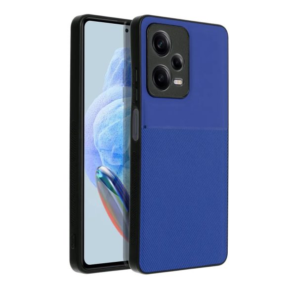 Elegance Case Xiaomi Redmi Note 12 Pro 5G hátlap, tok, sötétkék