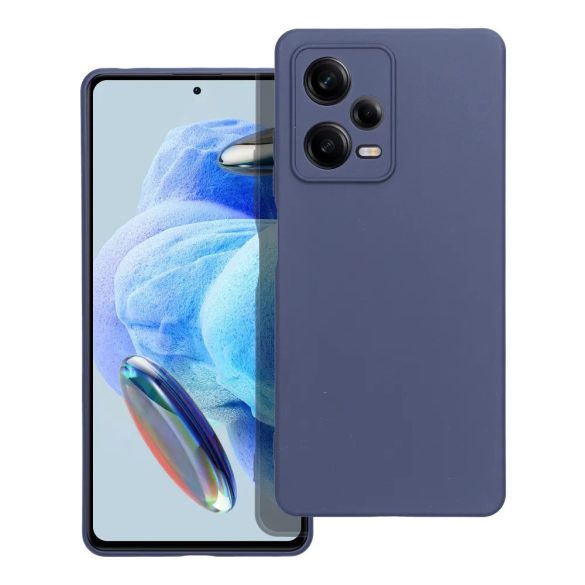 Matt Case Xiaomi Redmi Note 12 Pro Plus 5G hátlap, tok, sötétkék