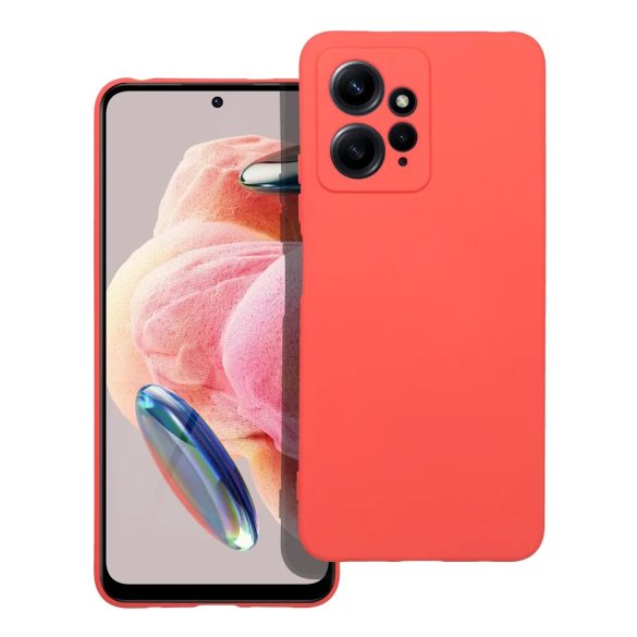 Silicone Case Xiaomi Redmi Note 12 4G hátlap, tok, barack