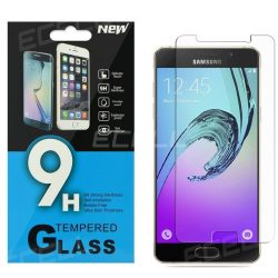  Samsung Galaxy A5 (2016) kijelzővédő edzett üvegfólia (tempered glass) 9H keménységű (nem teljes kijelzős 2D sík üvegfólia), átlátszó