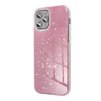   Glitter 3in1 Case Samsung Galaxy A52 4G/A52 5G/A52s 5G hátlap, tok, rózsaszín
