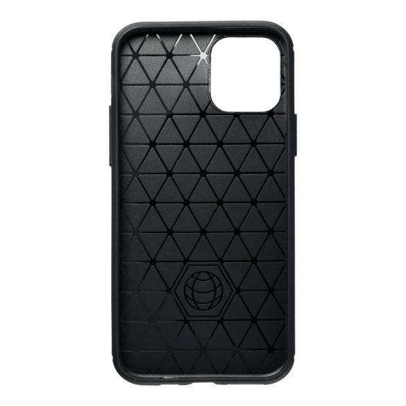 Carbon Case Flexible iPhone 5/5S/SE hátlap, tok, fekete